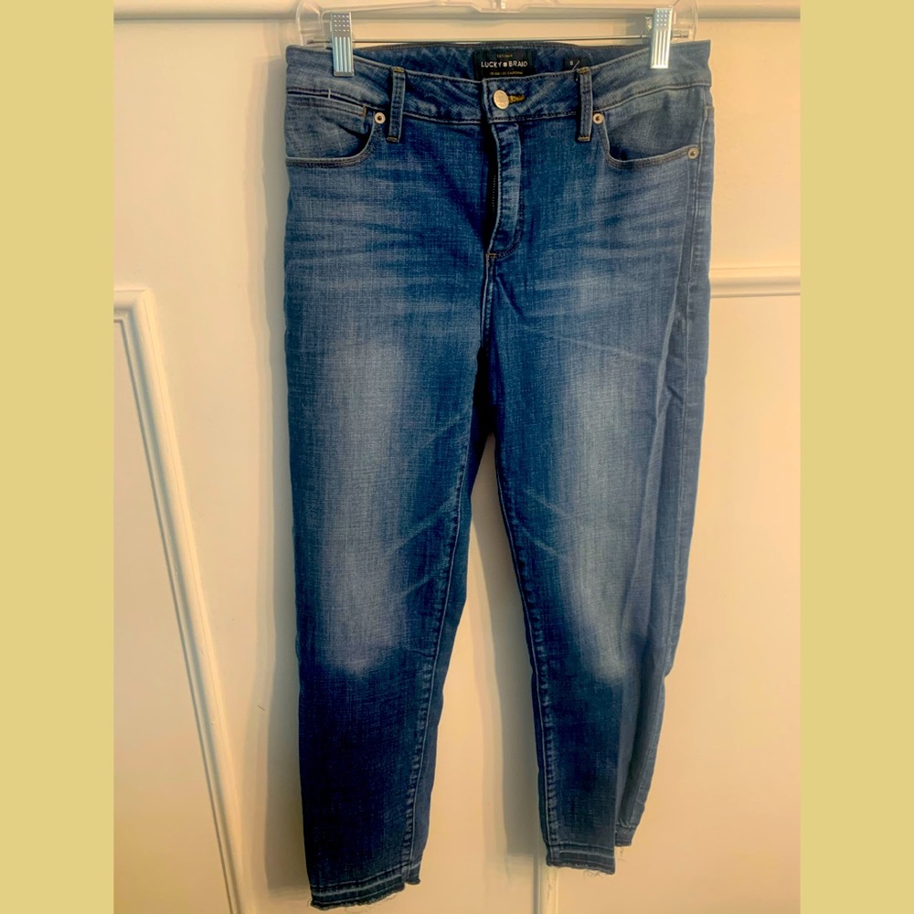 **SOLD**Lucky Brand Hayden crop. Size 8/29.